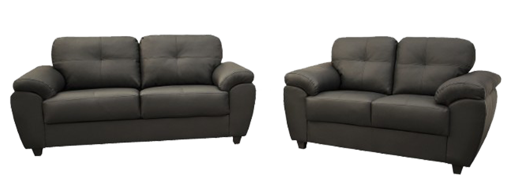 capri sofa in leather vanella